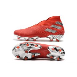 Adidas Nemeziz 19+ FG Rood Zilver_3.jpg